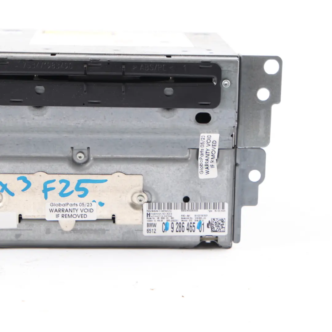 BMW F20 Head Unit Navigation GPS Sat Nav Infotainment DAB High X3 F25 - SKU 9286465 - Part number 9286465
