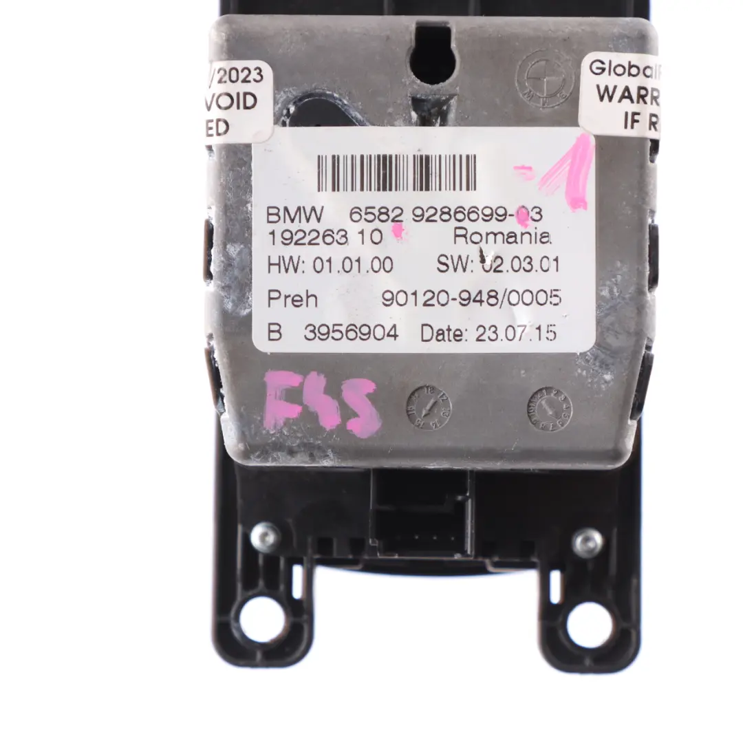  Commutateur iDrive BMW F10 F20 F21 F30 Contrôleur boutons multifonctions - SKU 9286699-1 - Numéro de pièce 9286699