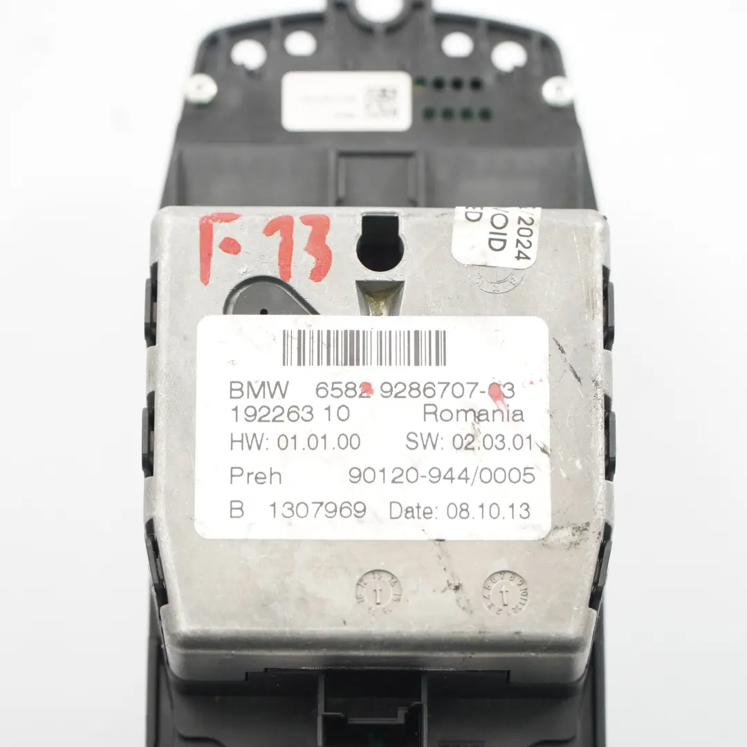 Kontroler Pokrętło Przełącznik iDrive do BMW F06 F12 F13 o numerze 9286707 BMW F06 F12 F13 Kontroler Pokrętło Przełącznik iDrive - SKU 9286707 - Numer Części 9286707