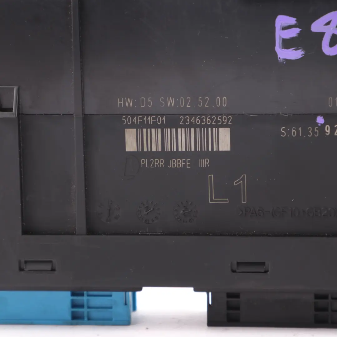 Módulo BMW E82 Caja De Conexiones Cuerpo Confort Unidad De Control para con número de pieza 9364819 Módulo BMW E82 Caja De Conexiones Cuerpo Confort Unidad De Control - SKU 9286780 - Número de pieza 9364819