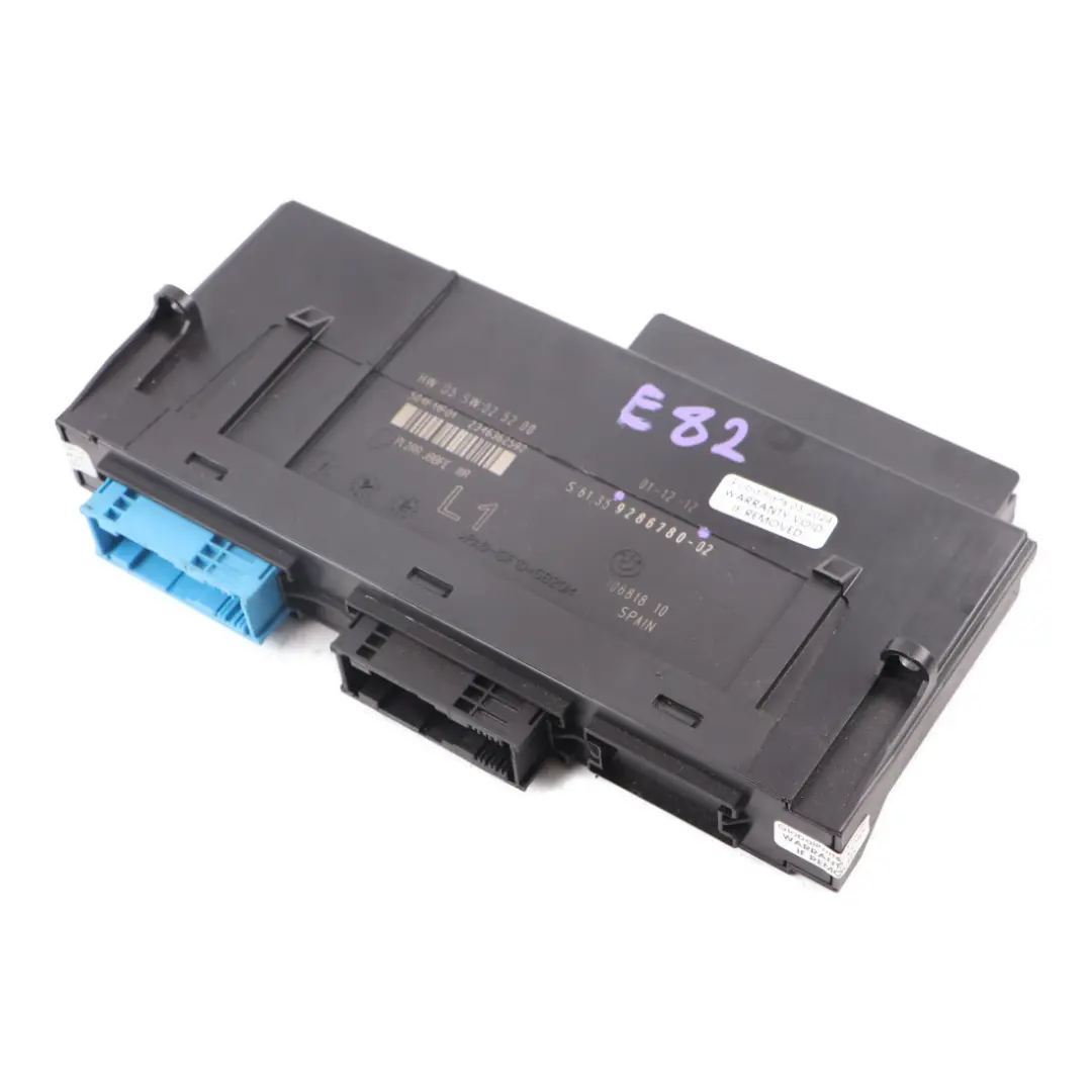  Modul BMW E82 Abzweigdose Karosserie Komfort Steuergerät - SKU 9286780 - Teilenummer 9364819