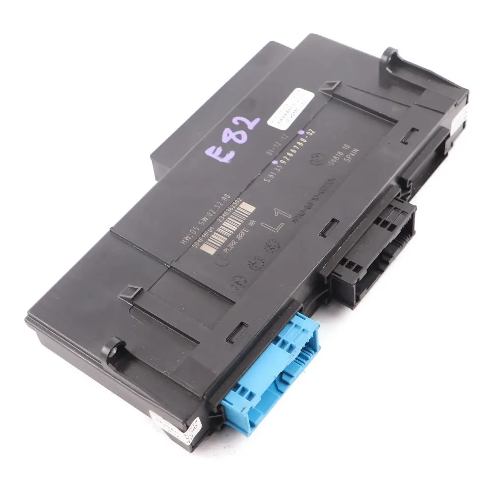 Modul BMW E82 Abzweigdose Karosserie Komfort Steuergerät für mit Teilenummer 9364819 Modul BMW E82 Abzweigdose Karosserie Komfort Steuergerät - SKU 9286780 - Teilenummer 9364819