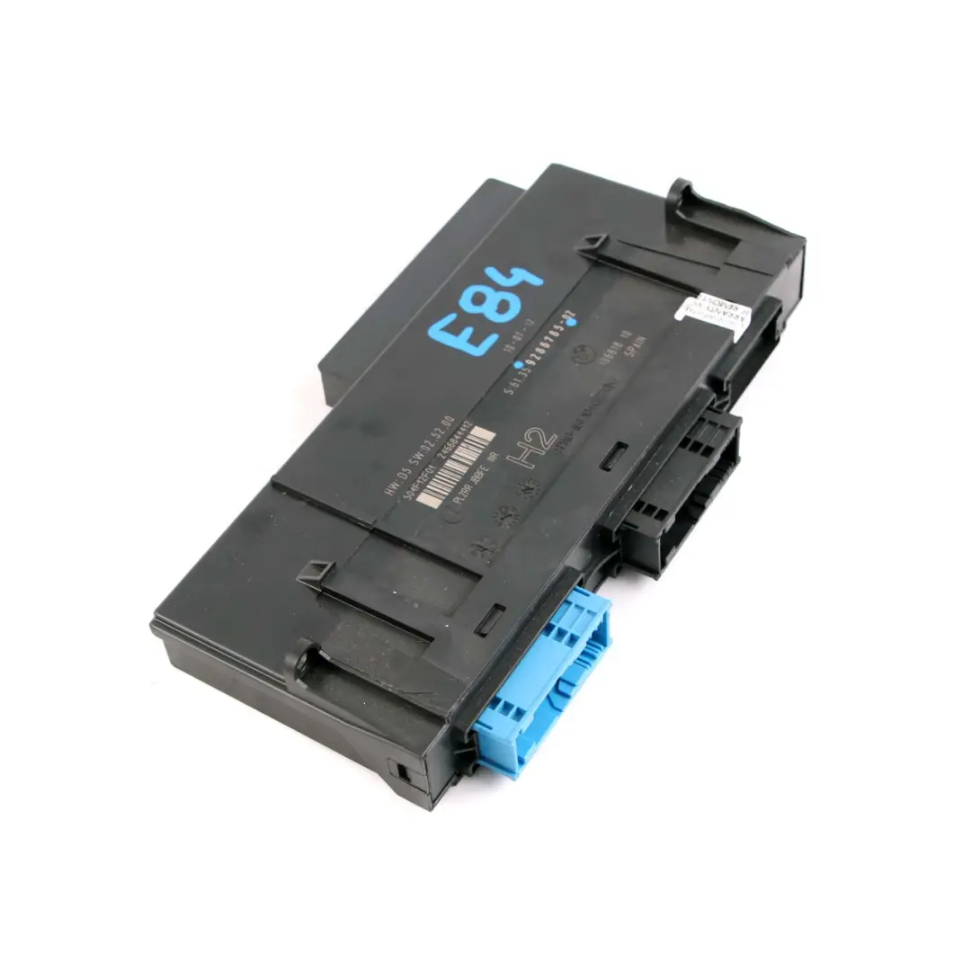 ECU Módulo Control Cuerpo Caja Conexiones H2 PL2RR JBBFE IIIR para BMW X1 E84 con número de pieza 9286785 BMW X1 E84 ECU Módulo Control Cuerpo Caja Conexiones H2 PL2RR JBBFE IIIR - SKU 9286785 - Número de pieza 9286785