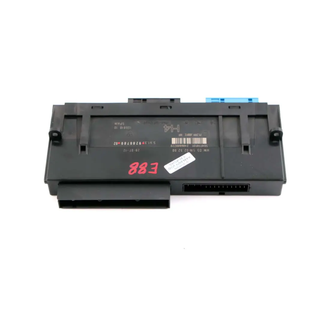 BMW E88 ECU Karosseriesteuergerät Modul H4 Junction Box PL2RR JBBFE - SKU 9286789 - Teilenummer 9286789