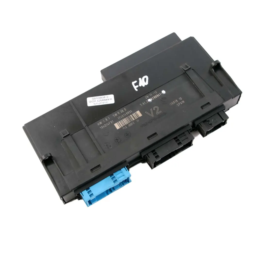 BMW F10 ECU Modulo Di Controllo Del Corpo Scatola Di Giunzione - SKU 9286941 - Numero di parte 9286941