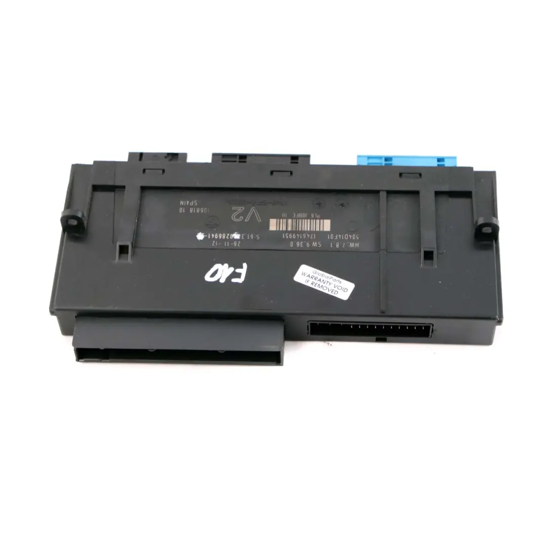 ECU Boîte De Jonction Du Module De Commande De La Carrosserie pour BMW F10 à propos du numéro de pièce 9286941 BMW F10 ECU Boîte De Jonction Du Module De Commande De La Carrosserie - SKU 9286941 - Numéro de pièce 9286941