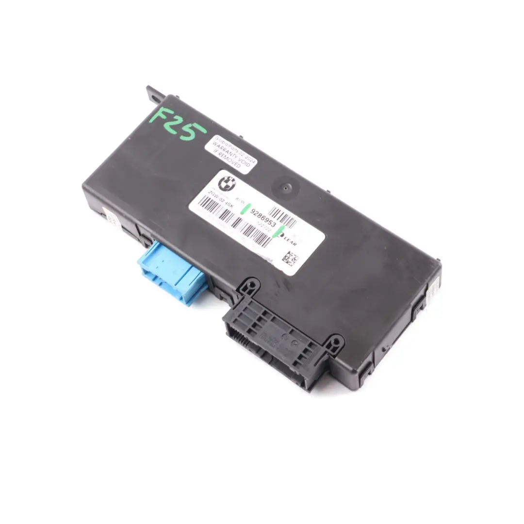 BMW X3 F25 Central Gateway Module Control Unit Lear ZGW-02 4SK - SKU 9286953 - Part number 9286953