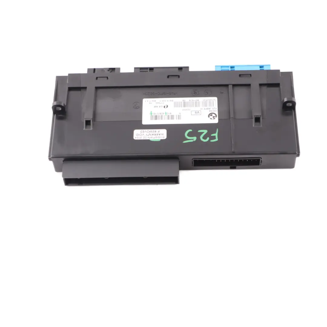 Boîtier Jonction Module Commande Châssis ECU JBBFE V9 Lear pour BMW X3 F25 à propos du numéro de pièce 9287218 BMW X3 F25 Boîtier Jonction Module Commande Châssis ECU JBBFE V9 Lear - SKU 9287218 - Numéro de pièce 9287218