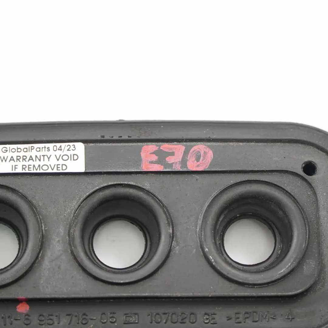 Junta de la Placa de Sellado del Tubo 6951716 para BMW X5 E70 F15 X6 E71 F16 con número de pieza 9287272 BMW X5 E70 F15 X6 E71 F16 Junta de la Placa de Sellado del Tubo 6951716 - SKU 9287272 - Número de pieza 9287272