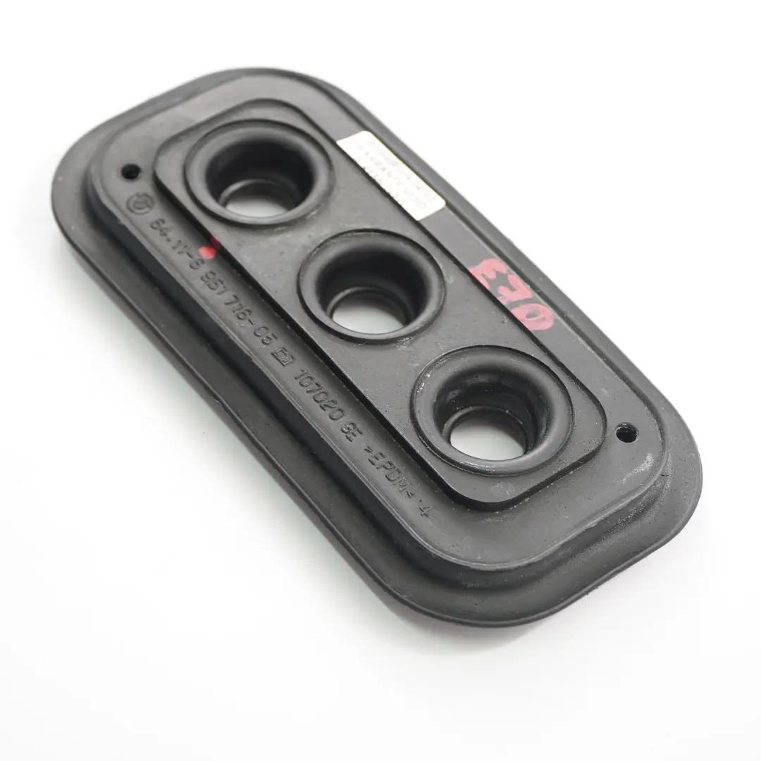  Heater Matrix Cover BMW X5 E70 F15 X6 E71 F16 Pipe Sealing Plate Gasket 6951716 - SKU 9287272 - Part number 9287272
