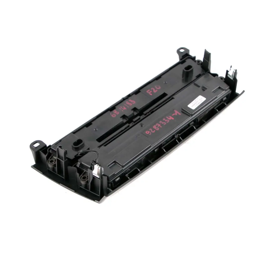 BMW 1 Series F20 F21 AC Air Conditioning Radio Audio FBM Control Unit Panel - SKU 9287334-1 - Part number 9287334