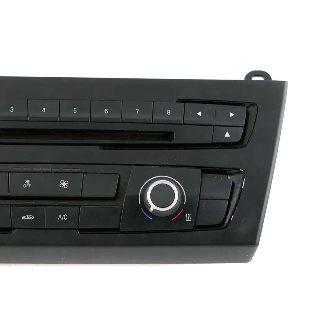BMW 1 Series F20 F21 AC Air Conditioning Radio Audio FBM Control Unit Panel - SKU 9287334-1 - Part number 9287334