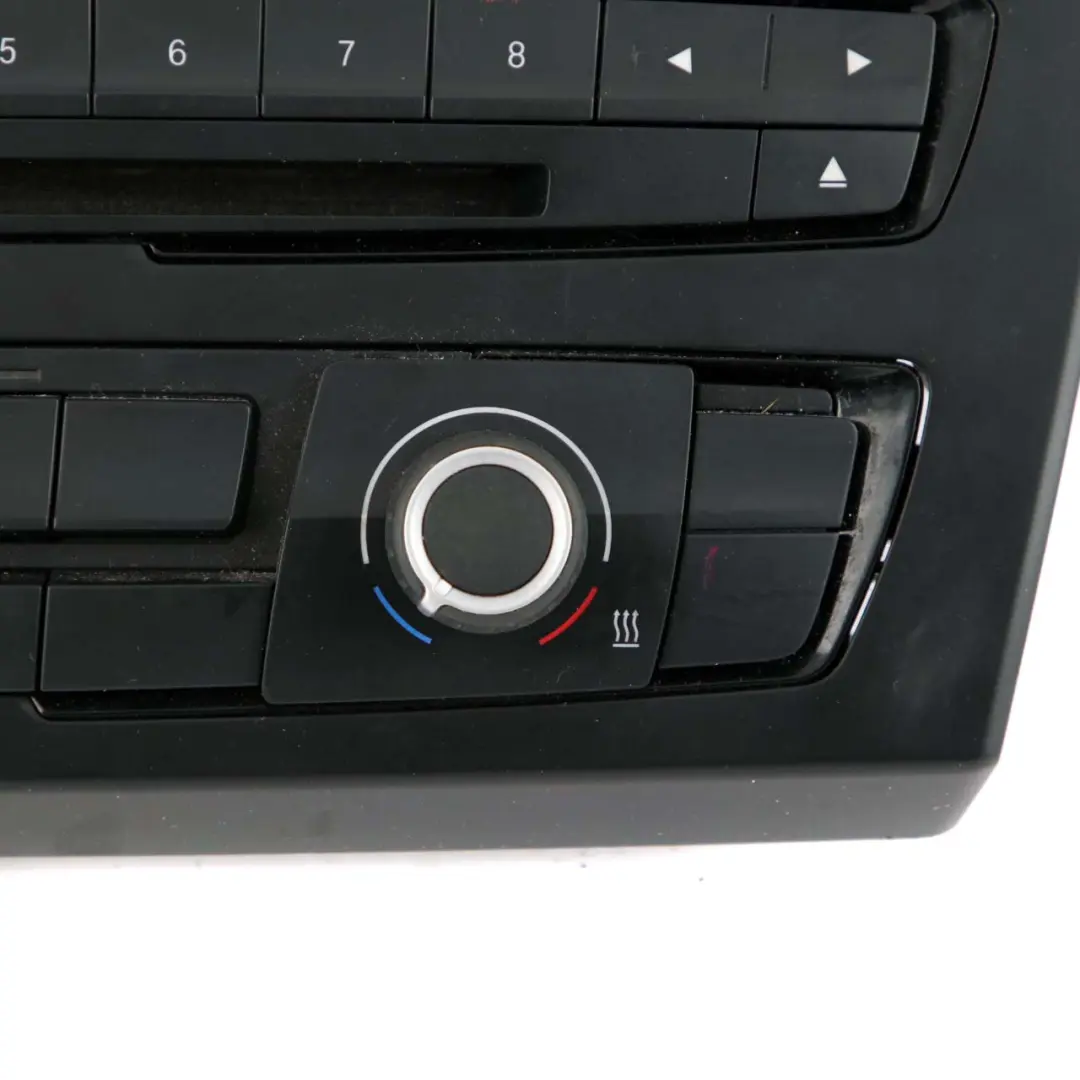 BMW 1 Series F20 F21 AC Air Conditioning Radio Audio FBM Control Unit Panel - SKU 9287334-1 - Part number 9287334