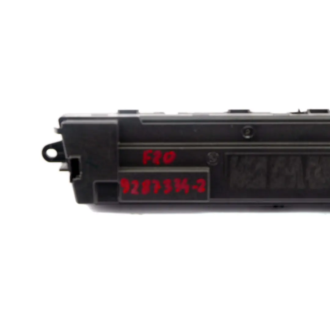 BMW 1 Series F20 F21 A/C Air Conditioning Heater Control Unit Panel - SKU 9287334-2 - Part number 9287334