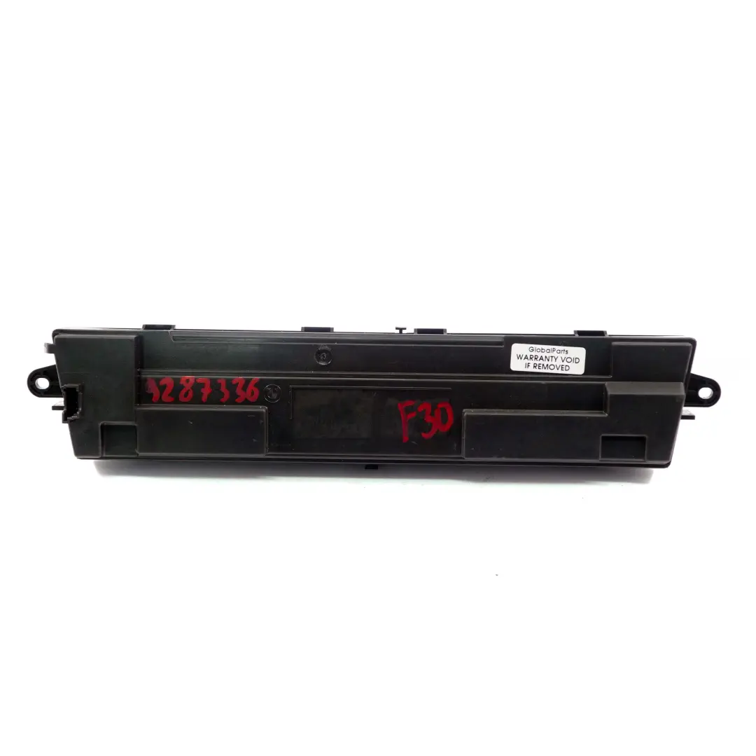 Air Conditioning Panel BMW F20 F21 F30 Control Unit Panel Automatic High - SKU 9287336 - Part number 9287336