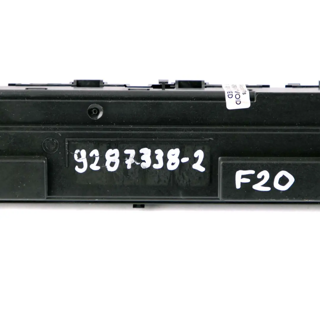 BMW 1 Series F20 F21 Control Unit Panel Automatic Air Conditioning Basis - SKU 9287338-2 - Part number 9287338