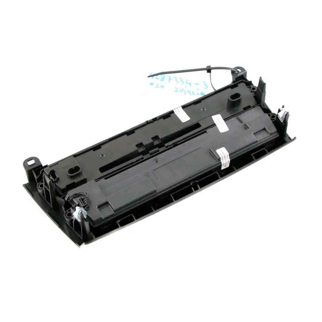  Control Panel BMW F20 F21 AC Air Conditioning Radio Audio FBM Unit Module Chrome - SKU 9287338-3 - Part number 9287338