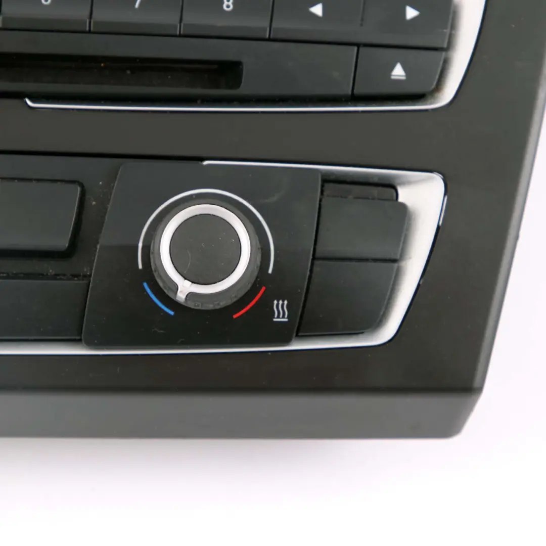  Control Panel BMW F20 F21 AC Air Conditioning Radio Audio FBM Unit Module Chrome - SKU 9287338-3 - Part number 9287338