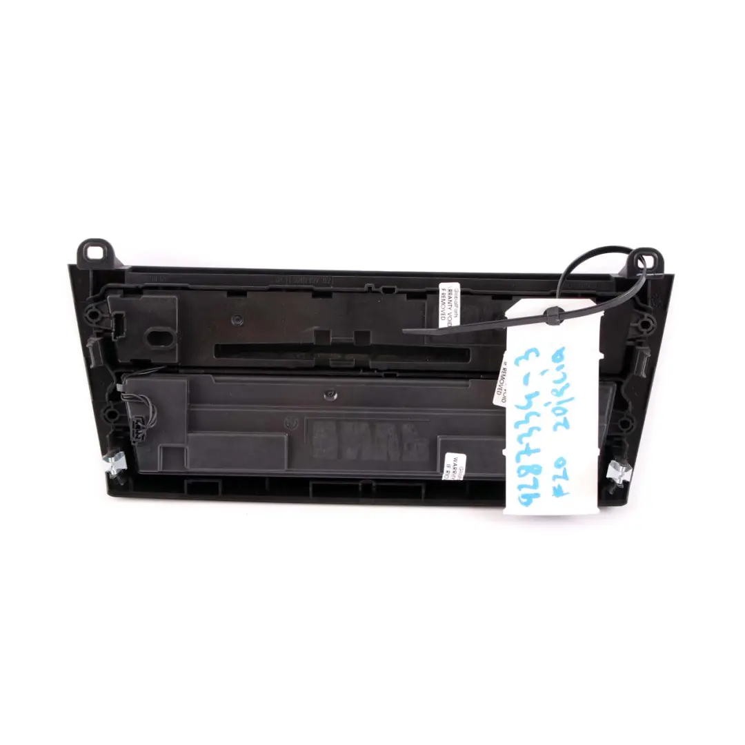  Control Panel BMW F20 F21 AC Air Conditioning Radio Audio FBM Unit Module Chrome - SKU 9287338-3 - Part number 9287338