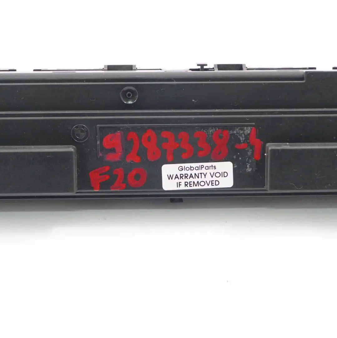 BMW F20 F21 Control Unit Panel Switch Automatic Air Conditioning Basis - SKU 9287338-4 - Part number 9287338