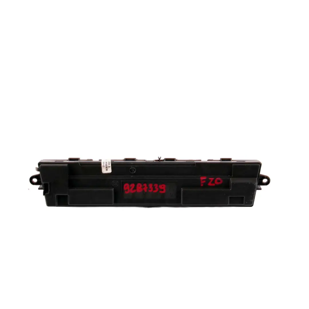 BMW 1 Series F20 F21 A/C Air Conditioning Heater Control Unit Panel - SKU 9287339 - Part number 9287339
