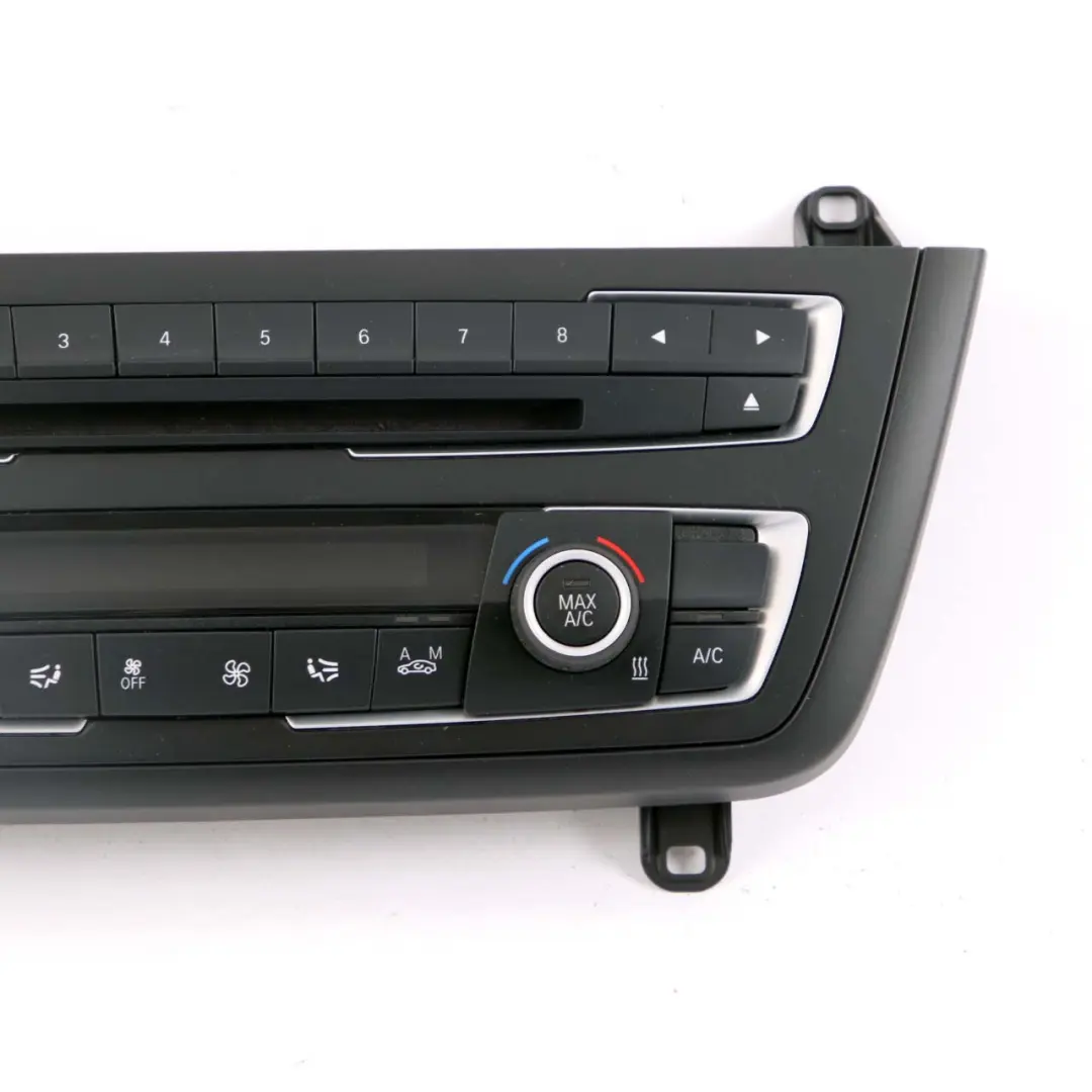  Panel Control BMW F30 F31 Aire Acondicionado Radio Audio FBM Unidad Módulo Cromo - SKU 9287340-2 - Número de pieza 9287340