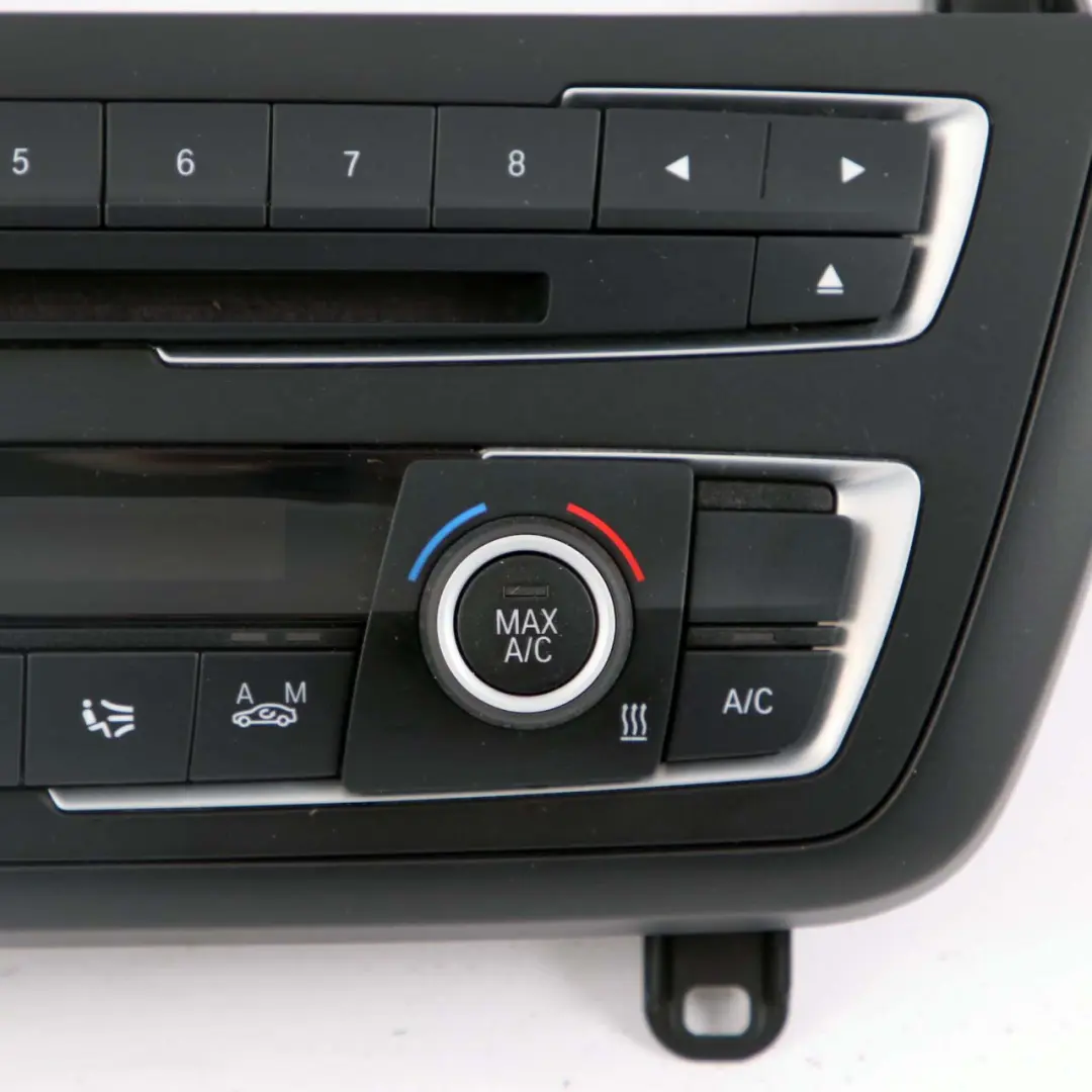  Bedienfeld BMW F30 F31 AC Klimaanlage Radio Audio FBM Einheit Modul Chrom - SKU 9287340-2 - Teilenummer 9287340