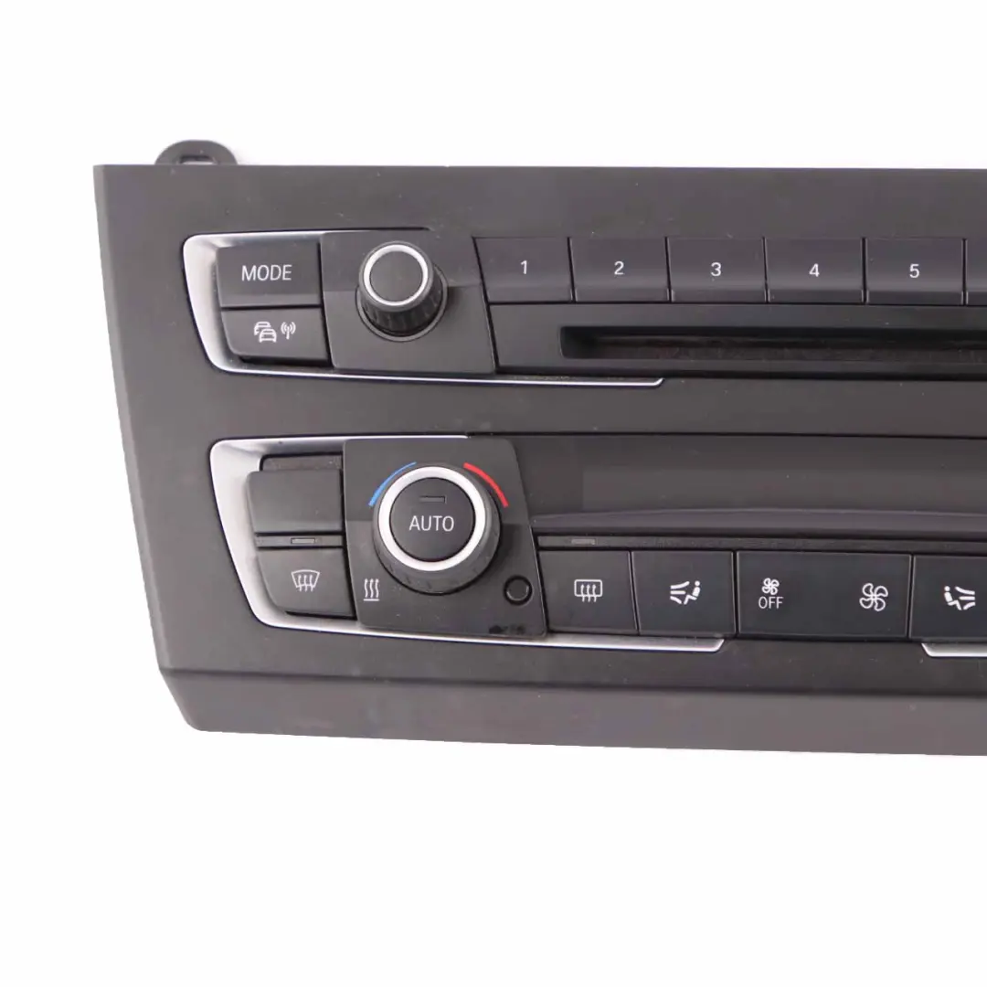 Control Panel A/C Air Conditioning Radio Audio FBM Module Chrome to BMW F30 F31 with Part number 9287340 BMW F30 F31 Control Panel A/C Air Conditioning Radio Audio FBM Module Chrome - SKU 9287340-4 - Part number 9287340