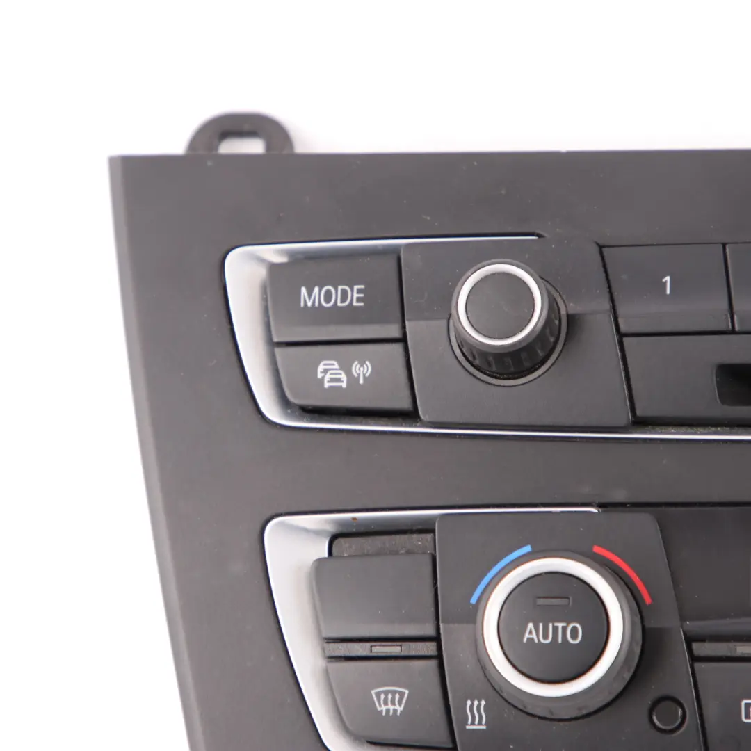 BMW F30 F31 Panel De Control A/C Aire Acondicionado Radio Audio FBM Módulo Cromo - SKU 9287340-4 - Número de pieza 9287340