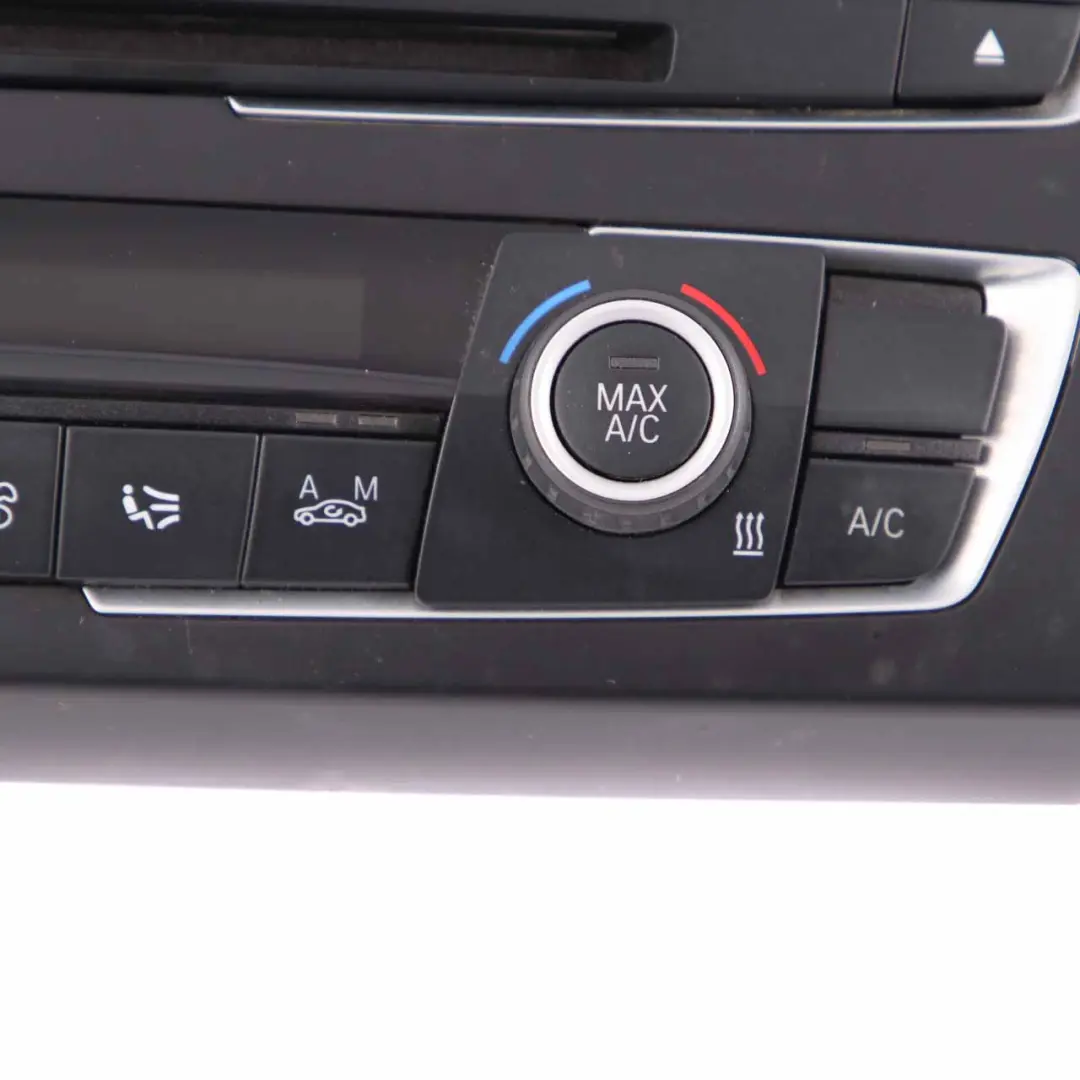 BMW F30 F31 Panel De Control A/C Aire Acondicionado Radio Audio FBM Módulo Cromo - SKU 9287340-4 - Número de pieza 9287340