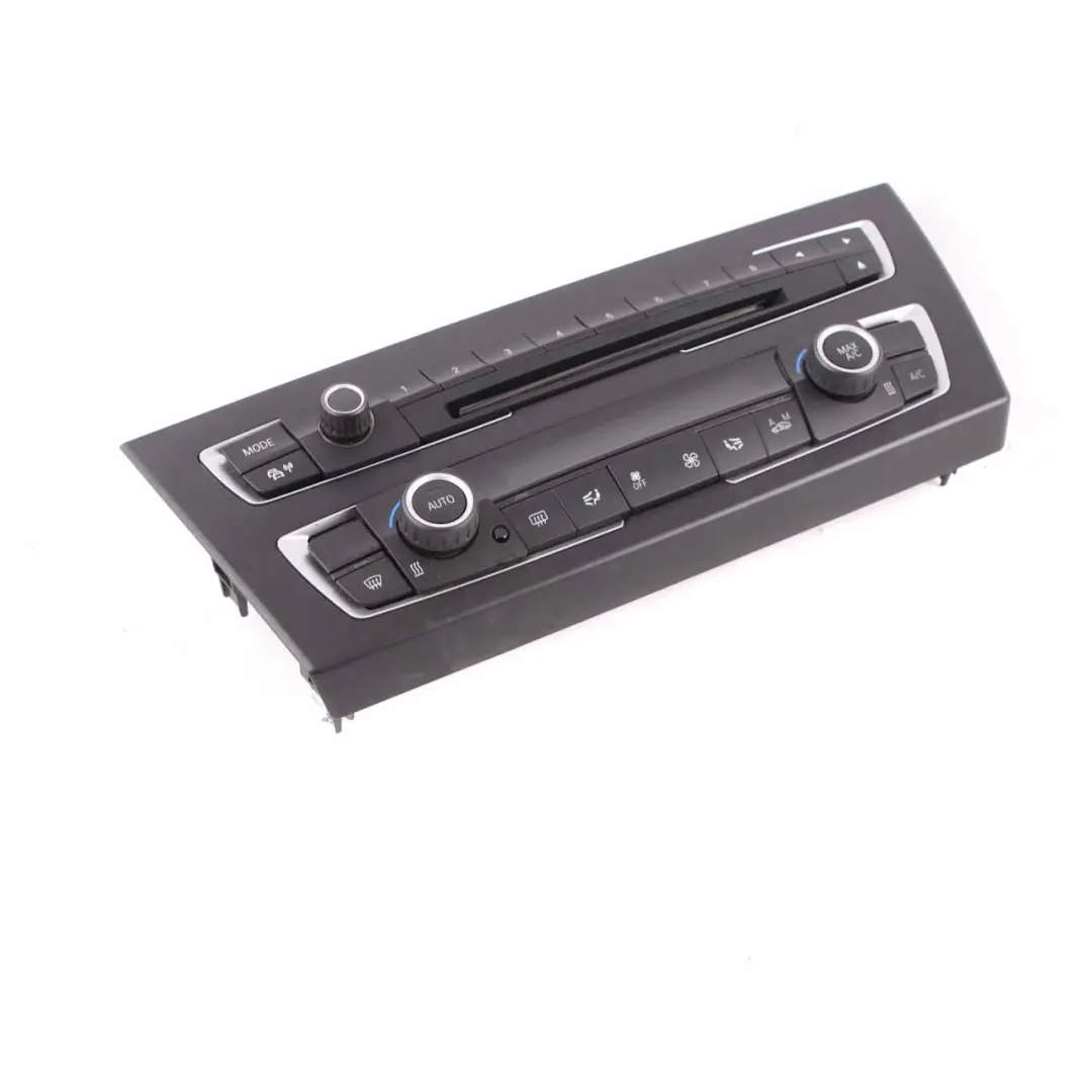 BMW F30 F31 Panel De Control A/C Aire Acondicionado Radio Audio FBM Módulo Cromo - SKU 9287340-4 - Número de pieza 9287340