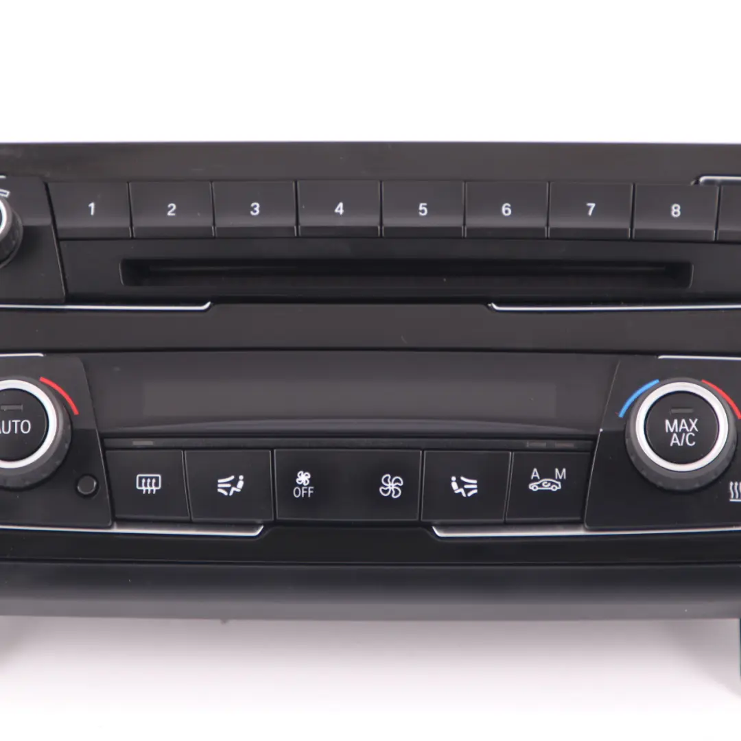  Bedienfeld BMW F20 F30 A/C Klima Anlage Radio CD Spieler 6814187 - SKU 9287341-1 - Teilenummer 9287341