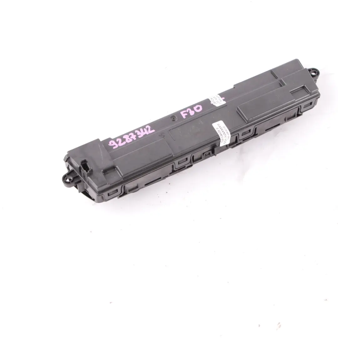 Conditioning Switch BMW F30 F31 Automatic A/C Switch Control Panel to Air with Part number 9287342 Air Conditioning Switch BMW F30 F31 Automatic A/C Switch Control Panel - SKU 9287342 - Part number 9287342