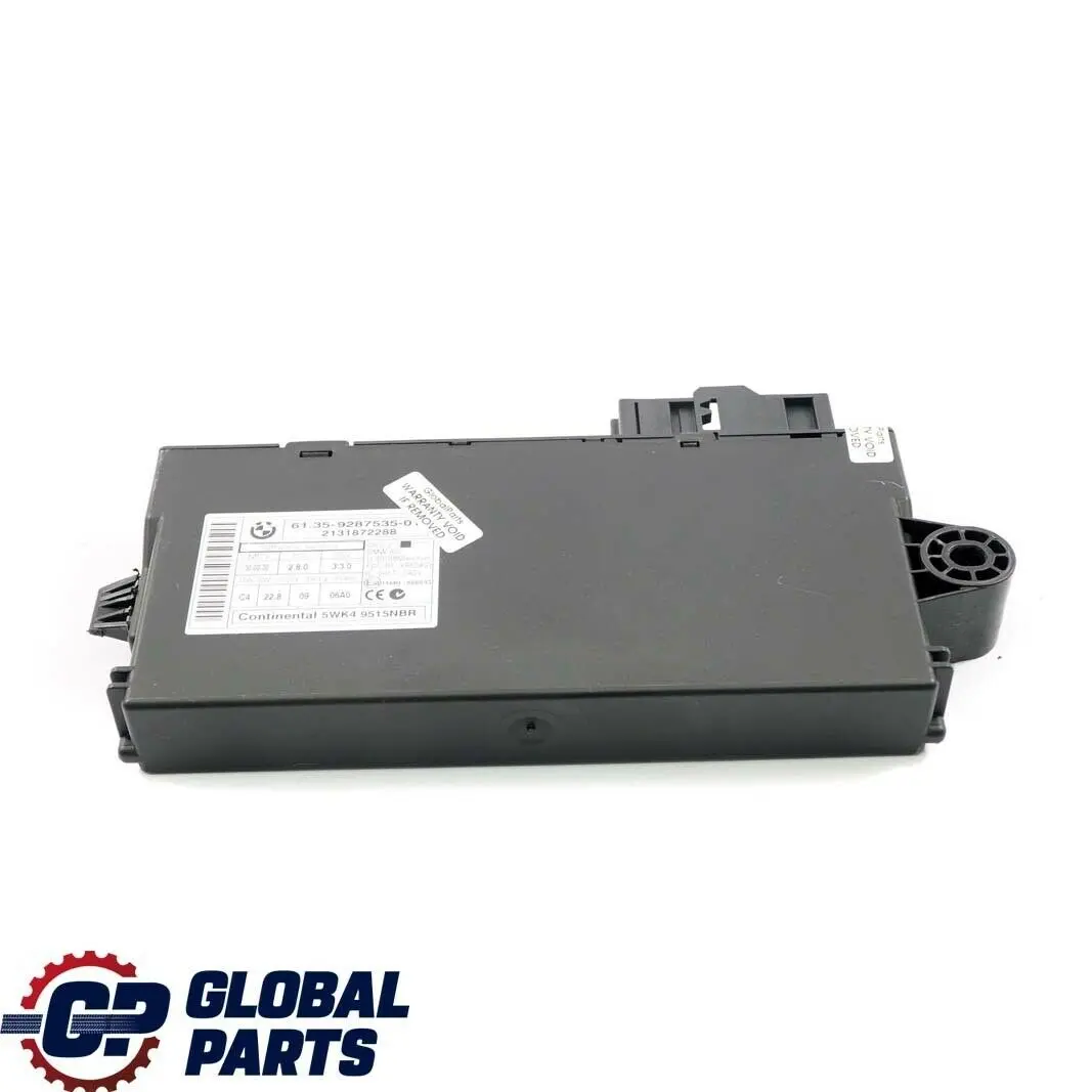 BMW E60 E87 E90 Appareil de Commande No Cas 3 - SKU 9287535 - Numéro de pièce 9287535
