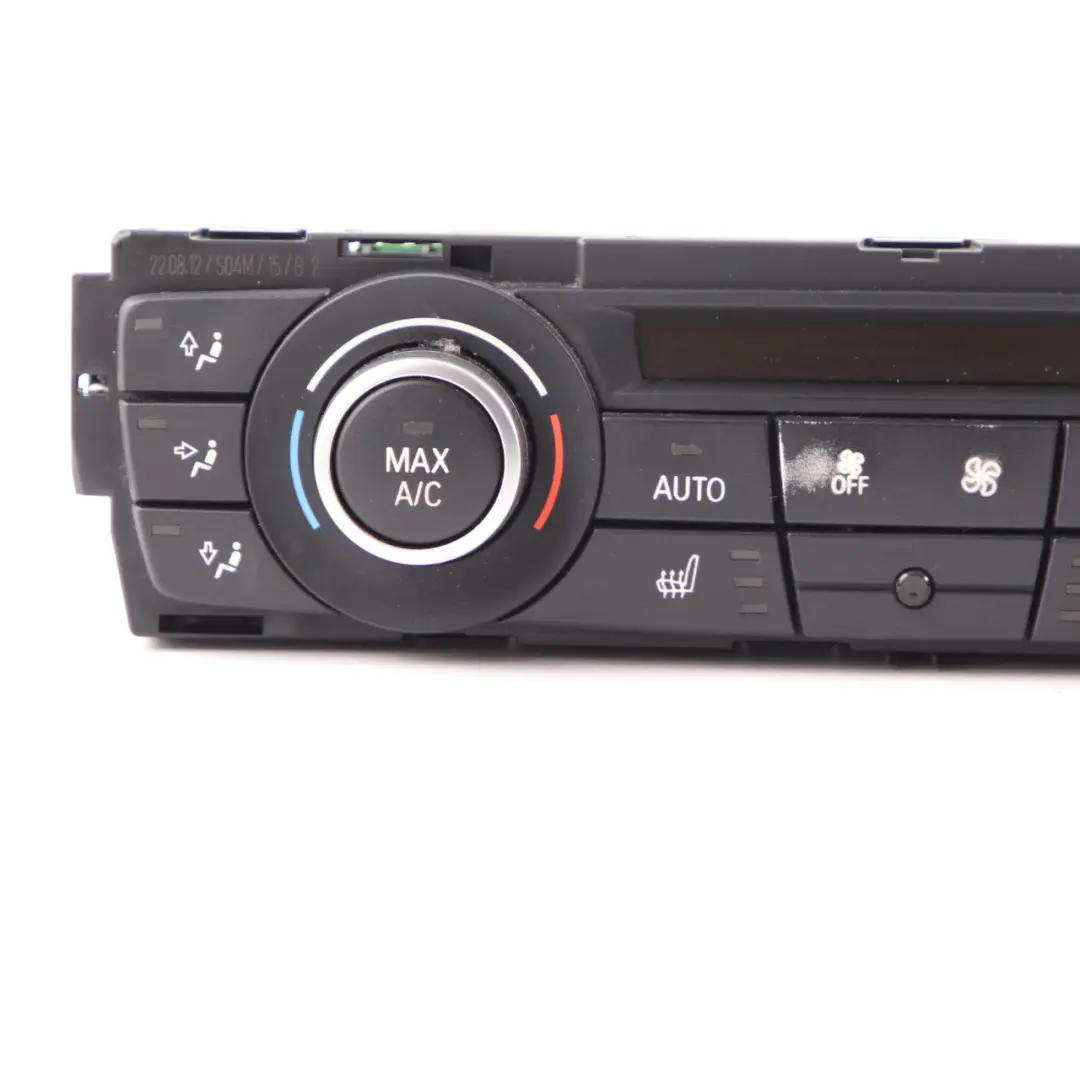 BMW E81 E87 E90 E91 A/C Automatic Air Conditioning Climate Control Panel - SKU 9287624-1 - Part number 9287624