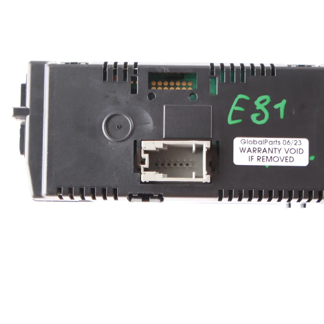 A/C Automatic Air Conditioning Climate Control Panel to BMW E81 E87 E90 E91 with Part number 9287624 BMW E81 E87 E90 E91 A/C Automatic Air Conditioning Climate Control Panel - SKU 9287624-1 - Part number 9287624