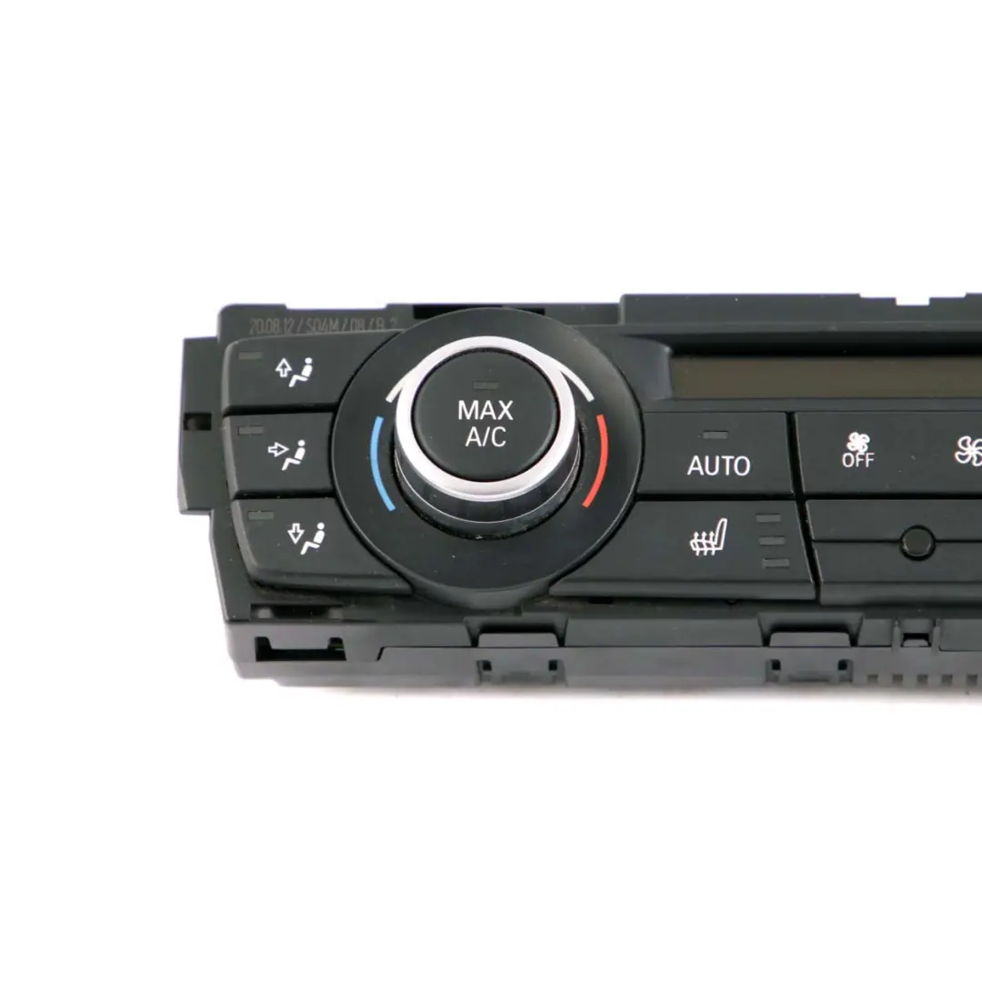 BMW E81 E87 E90 E91 A/C Interruptor Automático Panel Aire Acondicionado 9250393 - SKU 9287624 - Número de pieza 9287624