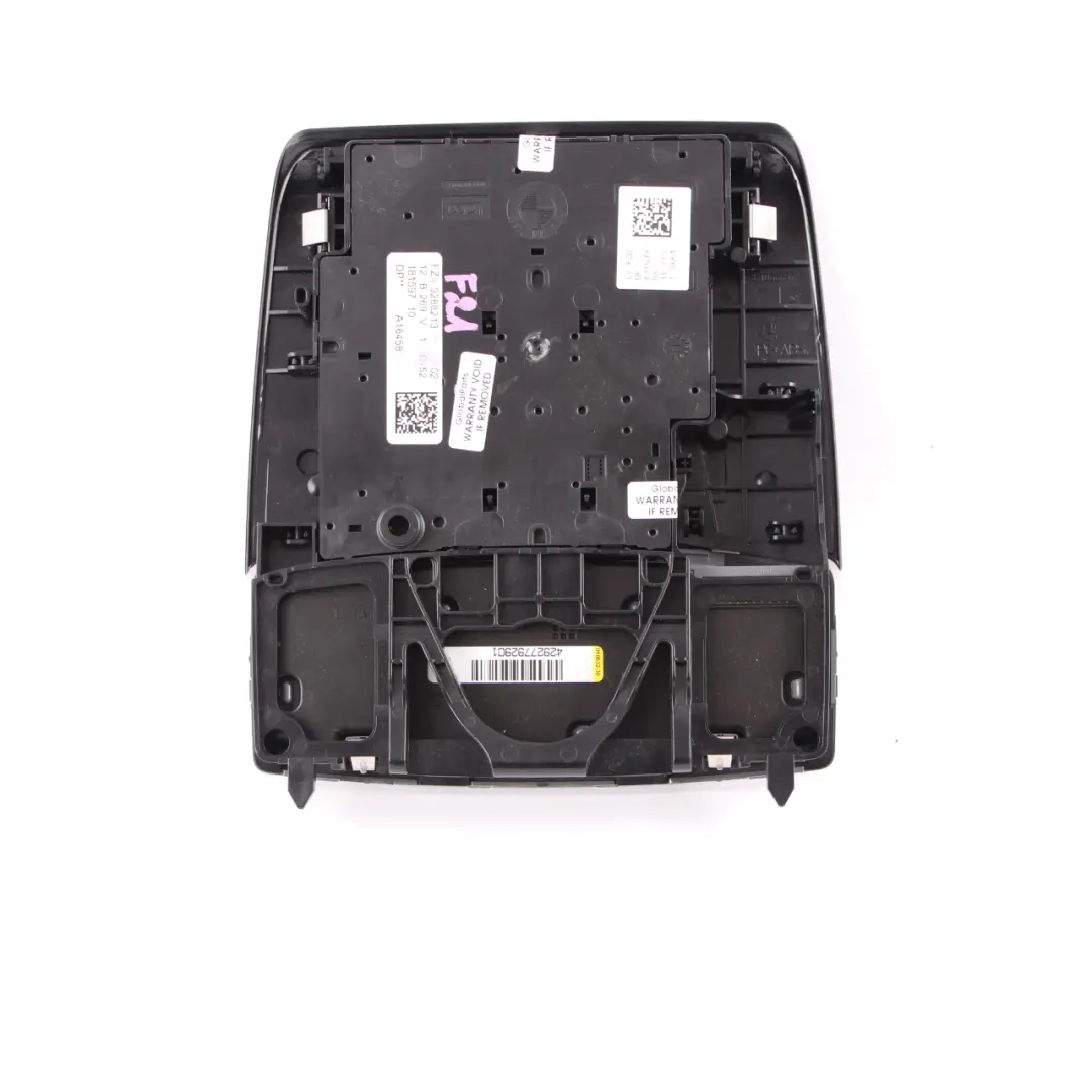  Interrupteur Intérieur De Toit BMW F20 F21 F30 Panneau De Fonction Noir - SKU 9288213-3 - Numéro de pièce 9288213