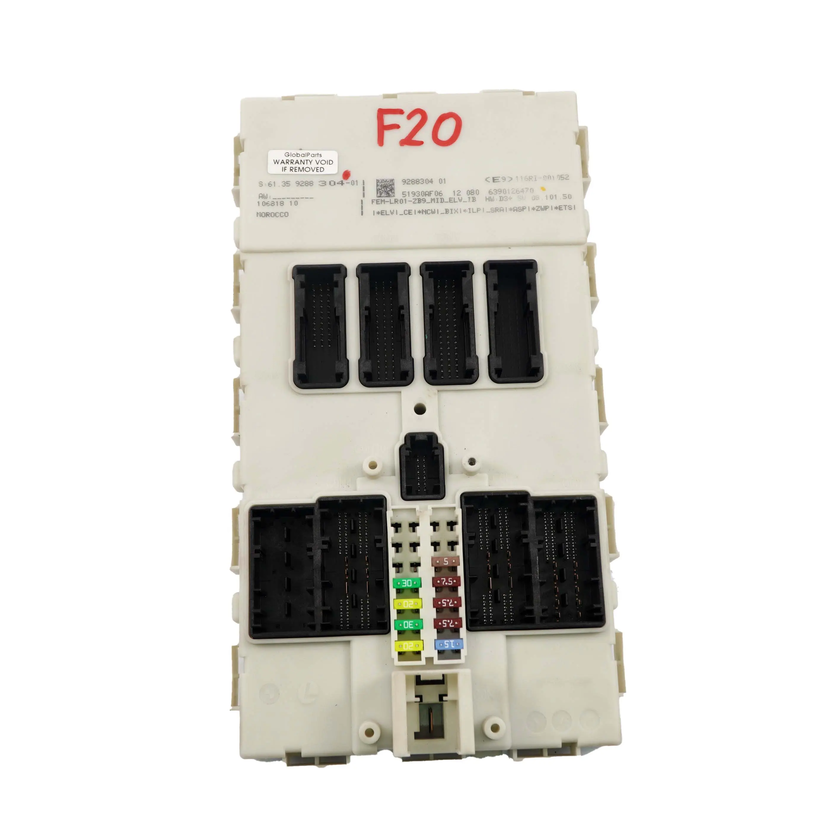FEM Module BMW F20 F21 F22 F30 F31 F32 F36 Control Unit 9288304