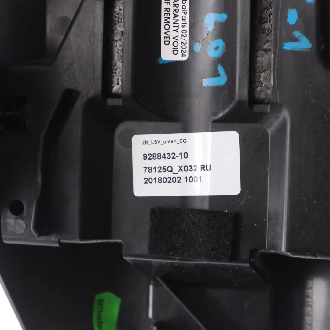 Steering Column Cover Lower Trim Panel Cowl Carum Grey to BMW i3 I01 with Part number 9288432 BMW i3 I01 Steering Column Cover Lower Trim Panel Cowl Carum Grey - SKU 9288432 - Part number 9288432