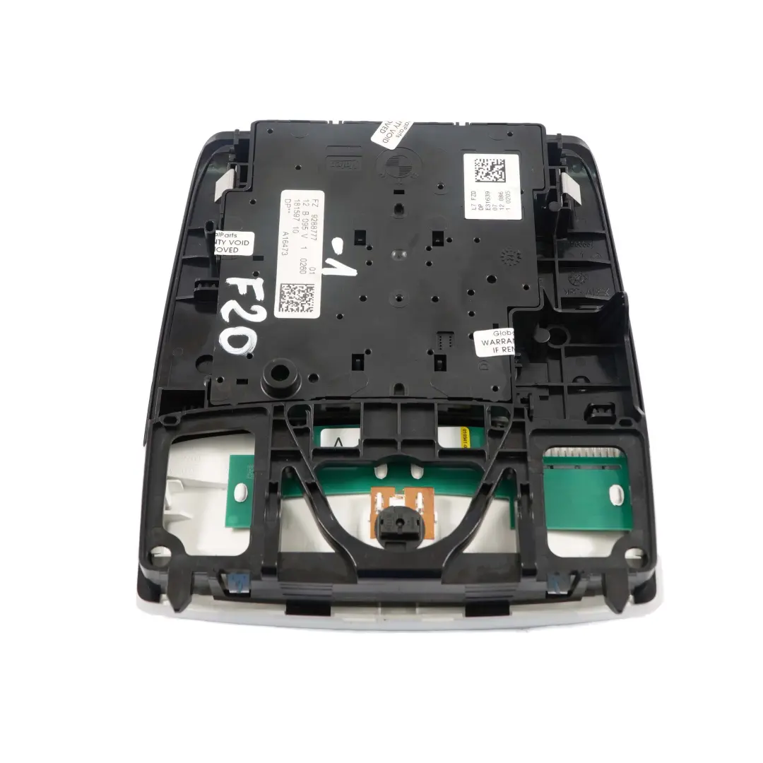BMW F20 F21 F30 F31 1 Roof Interior Centre Function Light Switch Black - SKU 9288777-1 - Part number 9288777