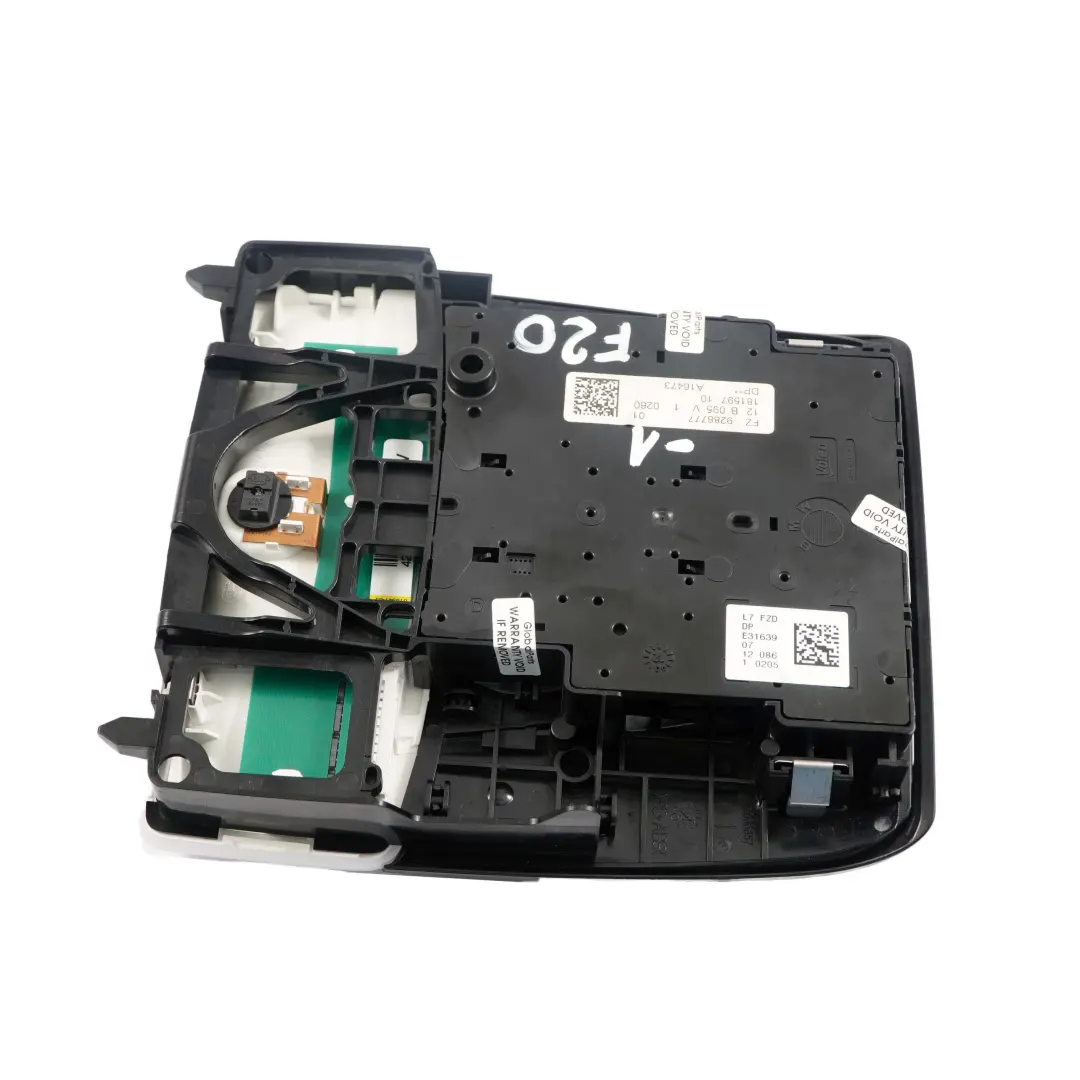 BMW F20 F21 F31 Tetto Interno Funzione Interruttore Luce Centrale Nero - SKU 9288777-1 - Numero di parte 9288777