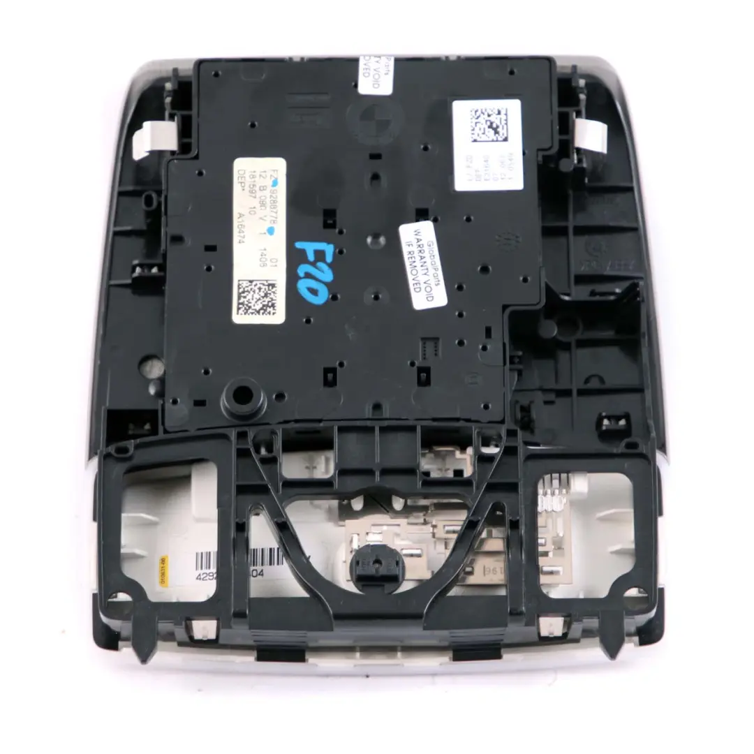  Control Luces Techo BMW F20 F21 F30 F31 Unidad Interruptor Módulo Techo - SKU 9288778 - Número de pieza 9288778