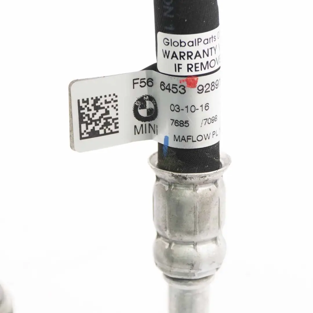  Tubo Aire Acondicionado BMW X1 F48 Mini F56 F60 JCW Tubo de Presión - SKU 9289101 - Número de pieza 9289101