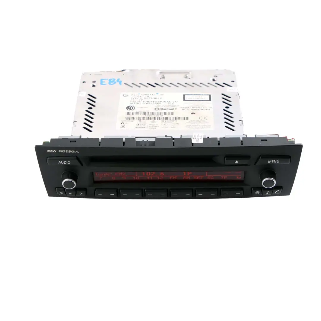 Radio Samochodowe Professional CD Bluetooth do BMW E81 E87 E90 E91 LCI o numerze 9289115 BMW E81 E87 E90 E91 LCI Radio Samochodowe Professional CD Bluetooth - SKU 9289115 - Numer Części 9289115