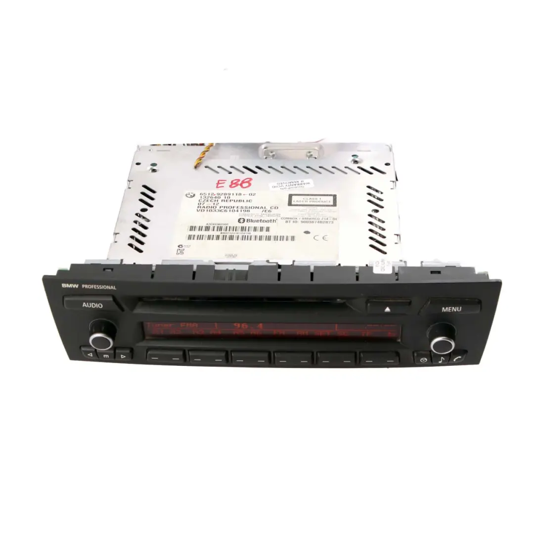 Radio CD Professional DAB Unità per BMW E81 E87 E90 E91 E92 LCI con numero di parte 9289118 BMW E81 E87 E90 E91 E92 LCI Radio CD Professional DAB Unità - SKU 9289118 - Numero di parte 9289118