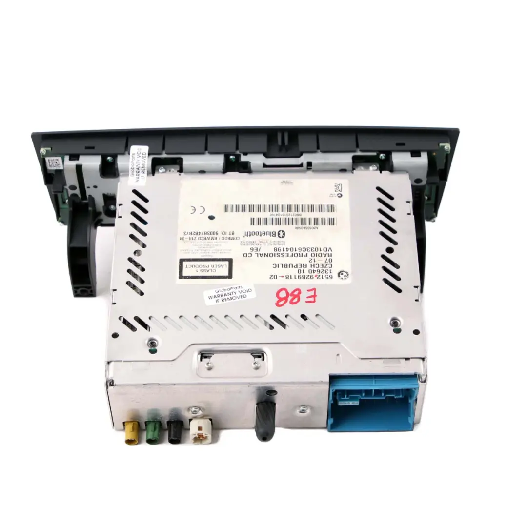 BMW E81 E87 E90 E91 E92 LCI Radio CD Professional DAB Unit - SKU 9289118 - Part number 9289118
