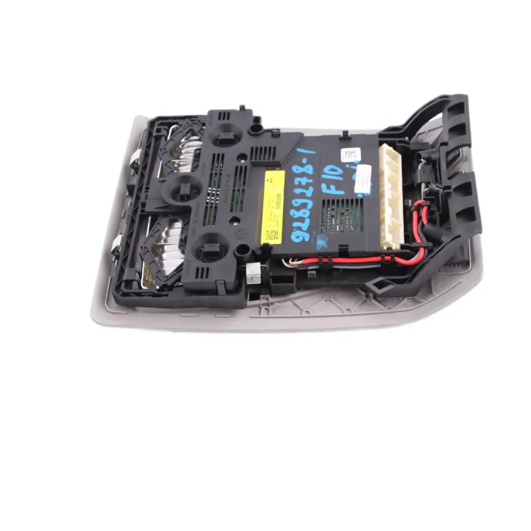BMW F10 F11 Roof Switch Front Interior Light Panel Switch Cluster Oyster - SKU 9289278-1 - Part number 9289278