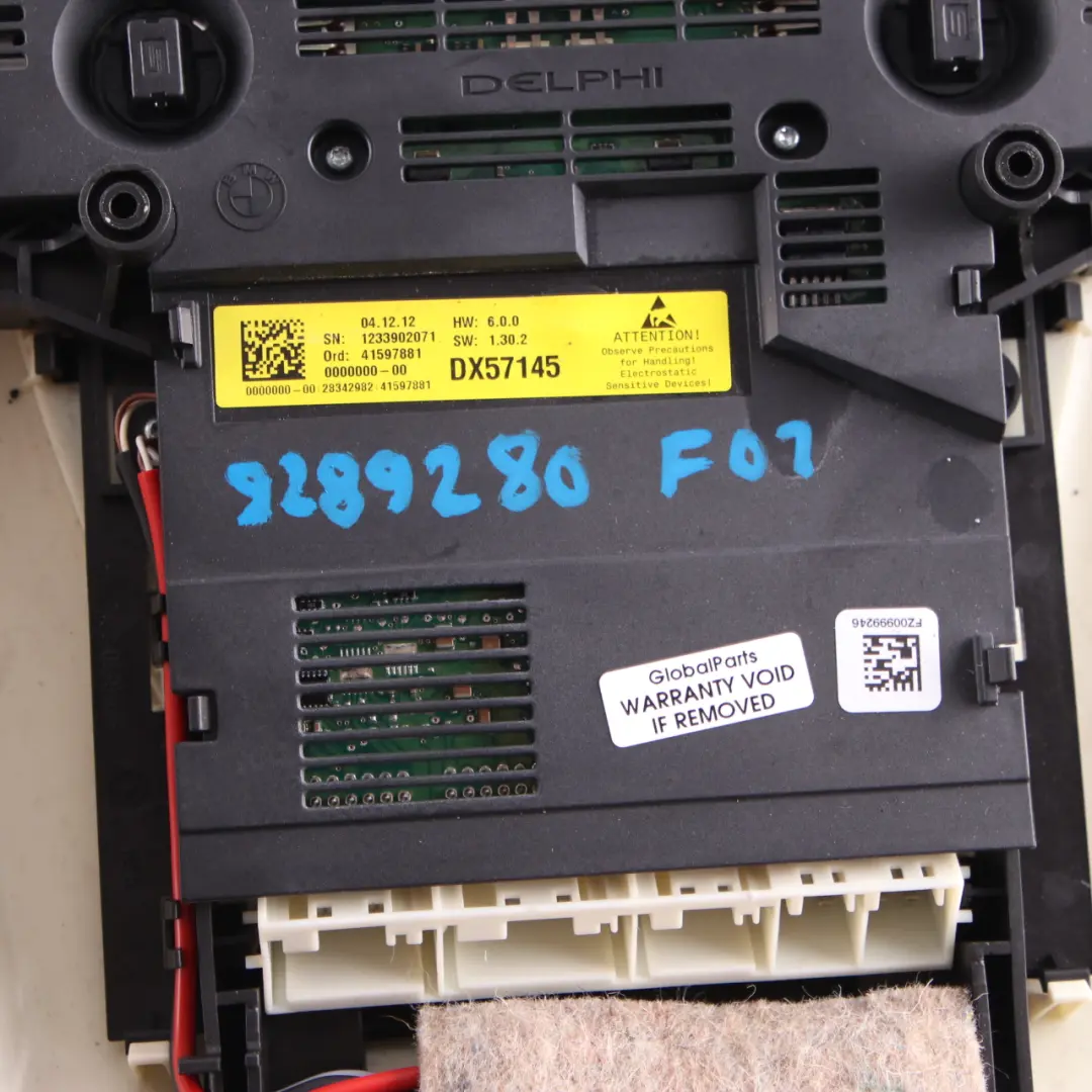 Roof Light Switch BMW F01 F02 LCI Unit Module Button Black to with Part number 9289280 Roof Light Switch BMW F01 F02 LCI Unit Module Button Black - SKU 9289280 - Part number 9289280