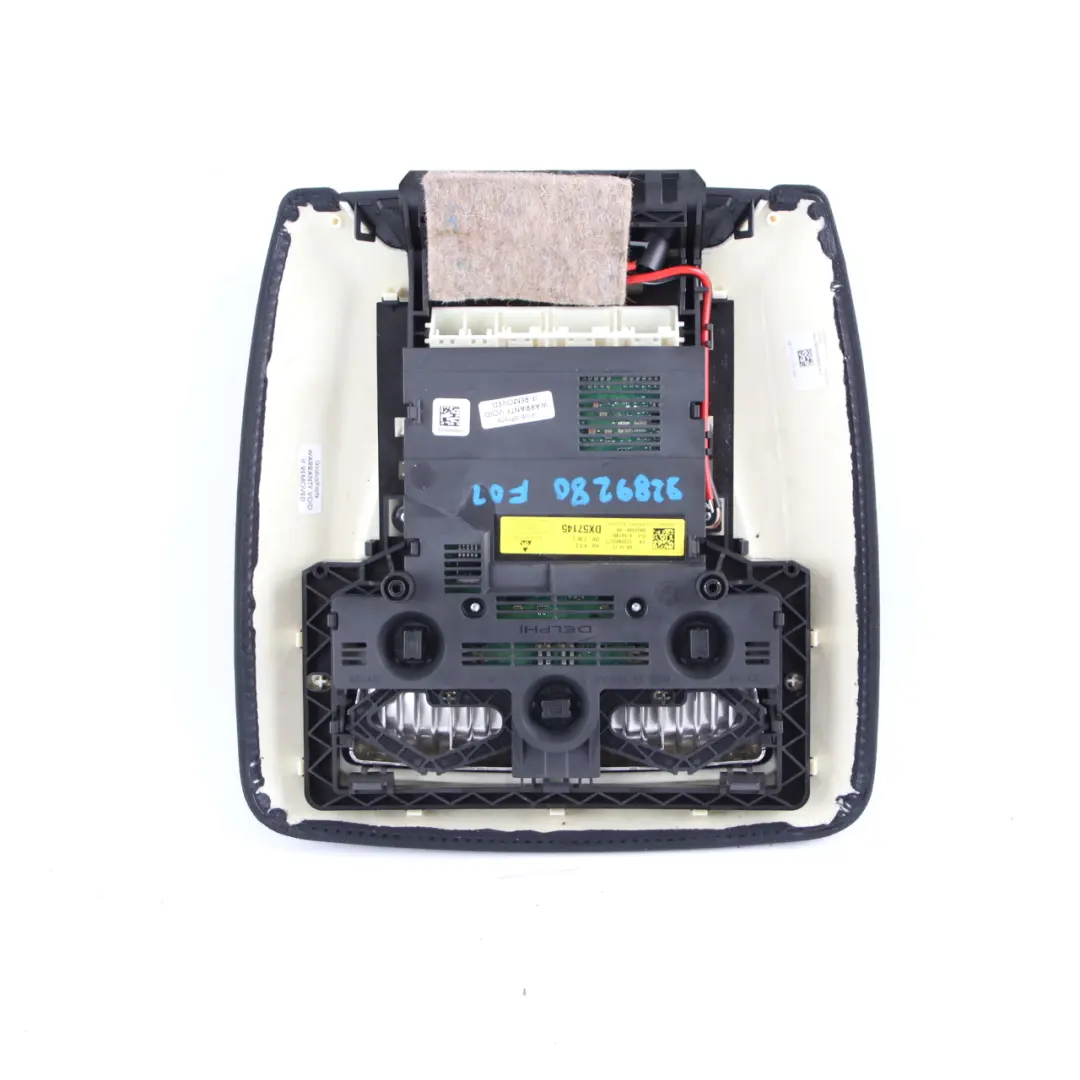 Roof Light Switch BMW F01 F02 LCI Unit Module Button Black to with Part number 9289280 Roof Light Switch BMW F01 F02 LCI Unit Module Button Black - SKU 9289280 - Part number 9289280